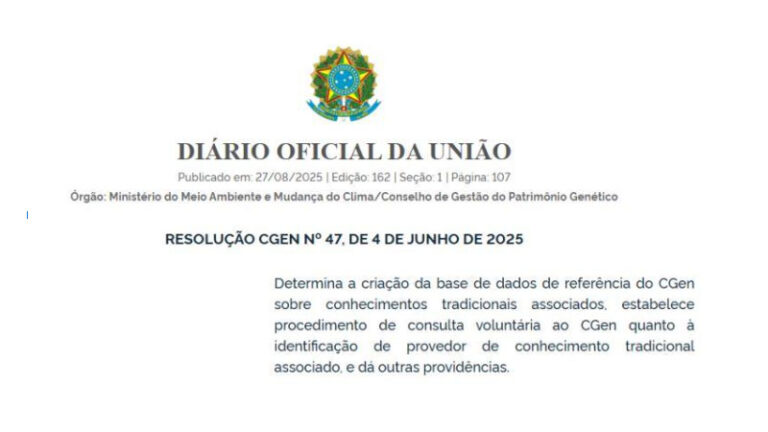 Publicada resolução do GEN